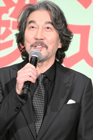 役所広司、映画『銀河鉄道の父』初日舞台挨拶に登場