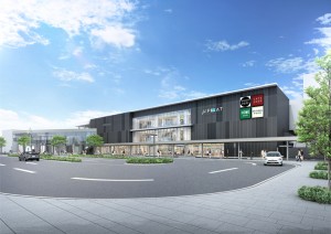 愛知・東岡崎駅直結の商業施設、2024年春誕生へ！　飲食店など15店舗が展開予定