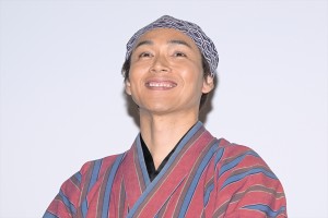 白川裕二郎、Vシネクスト『忍風戦隊ハリケンジャーでござる！シュシュッと 20th anniversary』完成披露舞台挨拶に登場