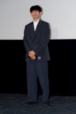永山瑛太、映画『怪物』大ヒット御礼舞台挨拶に登場