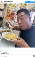 なかやまきんに君、ボディビル大会後の町中華に感動　「味がありました」　※「なかやまきんに君」インスタグラム