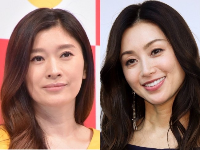 （左から）篠原涼子、酒井法子