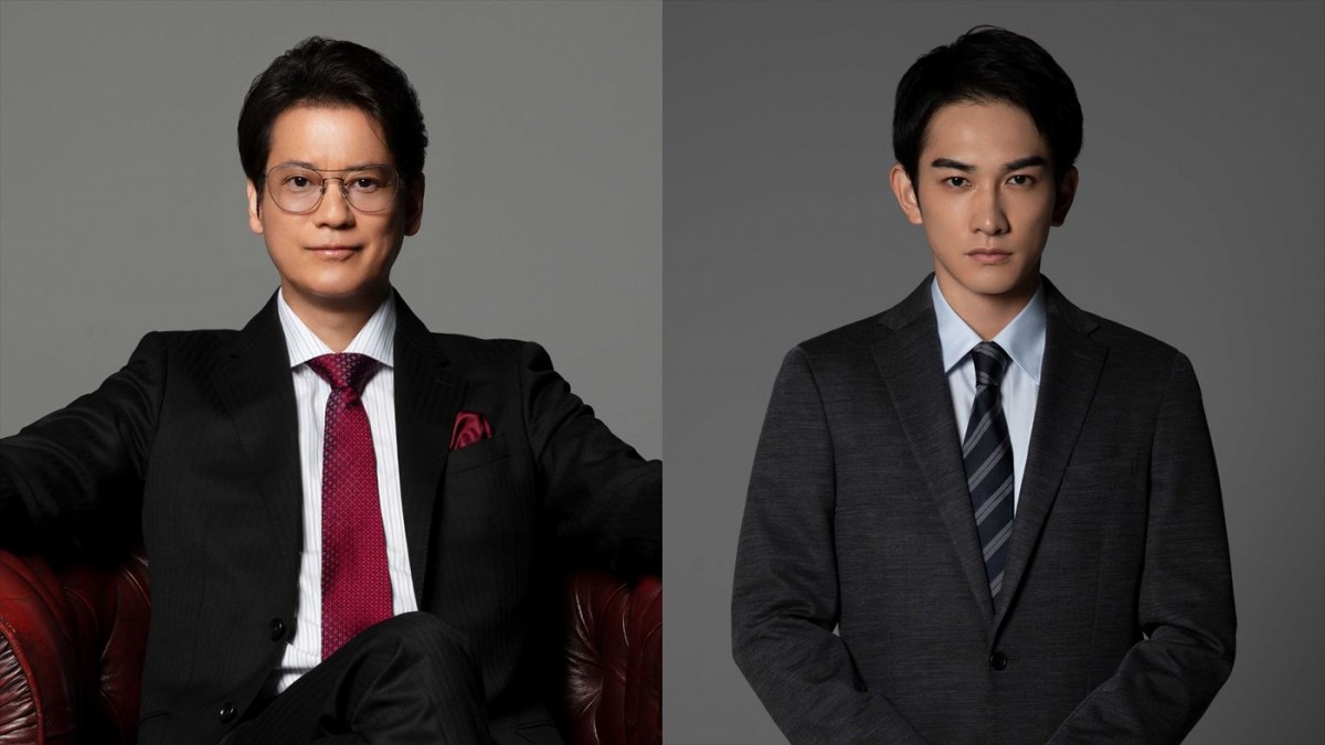 『連続ドラマW フィクサー』Season2より(左から)唐沢寿明、町田啓太