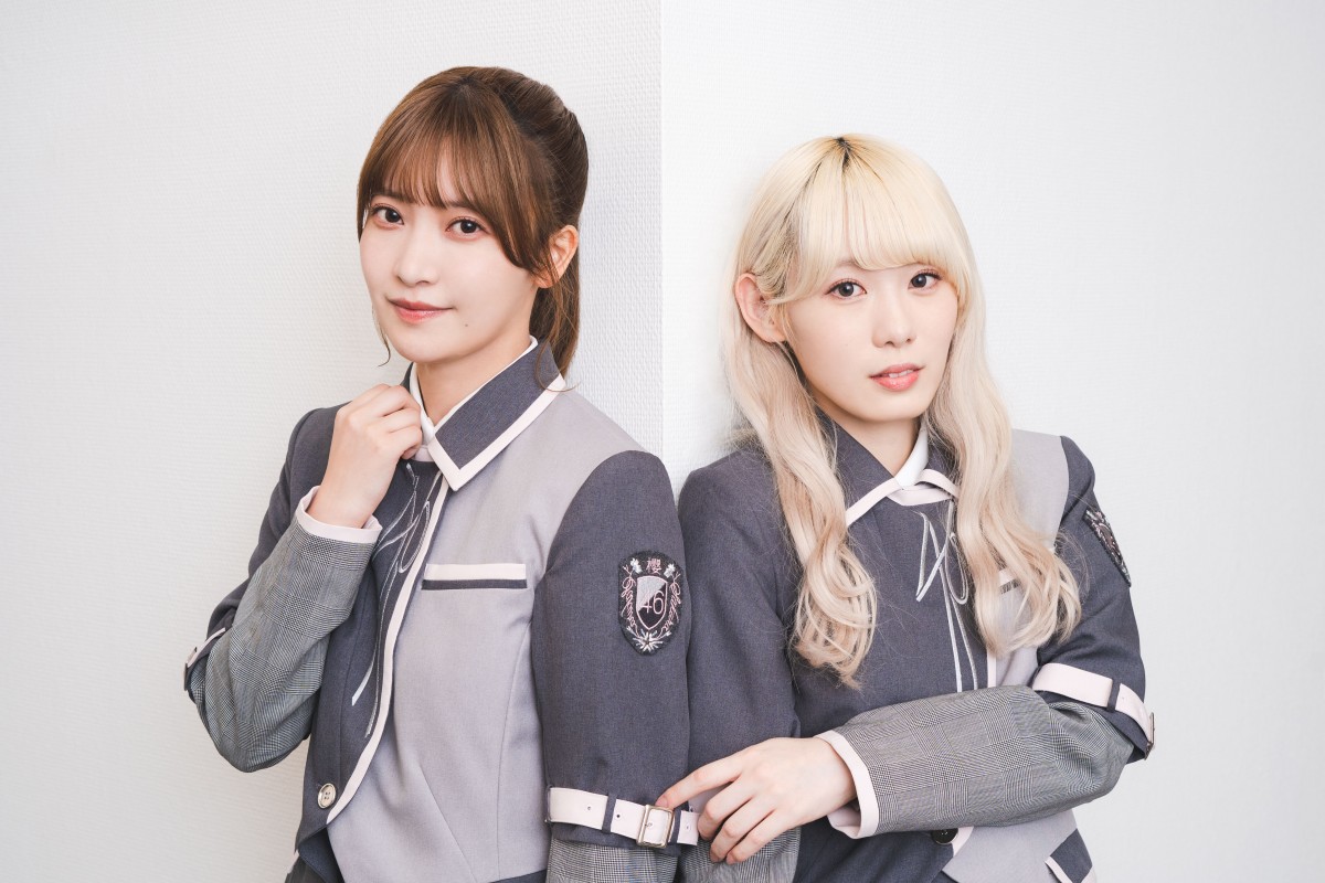 (左から)櫻坂46・大沼晶保、小池美波