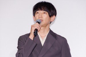 永山瑛太、映画『怪物』初日舞台挨拶に登場