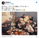 【写真】狩野英孝、品川庄司・品川祐の門出を芸人仲間と祝う