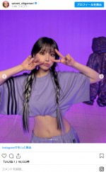 重盛さと美、新曲「GULLIVER」のオフショット披露　※「重盛さと美」インスタグラム