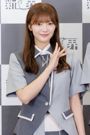 櫻坂46・田村保乃、櫻坂46展「新せ界」プレス内覧会に登場
