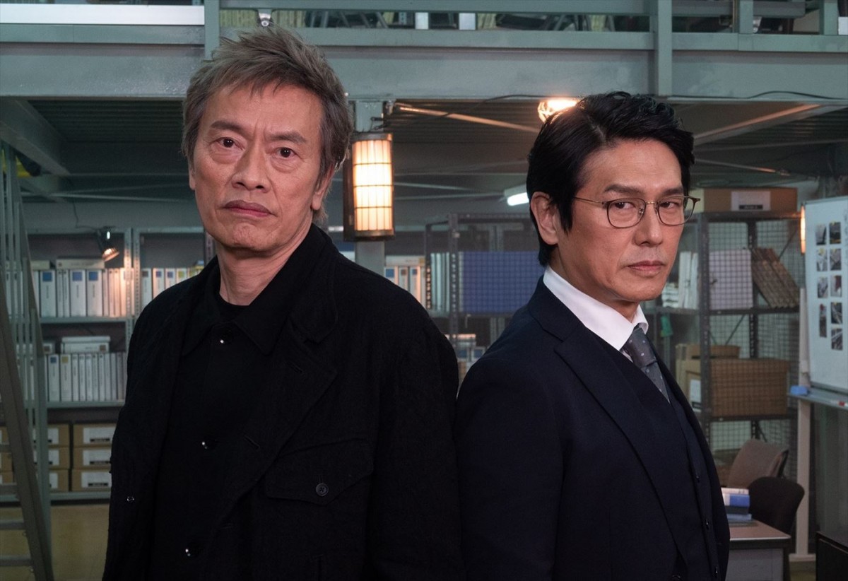 ドラマ『警視庁追跡捜査係-交錯-』W主演(左から)遠藤憲一、高橋克典