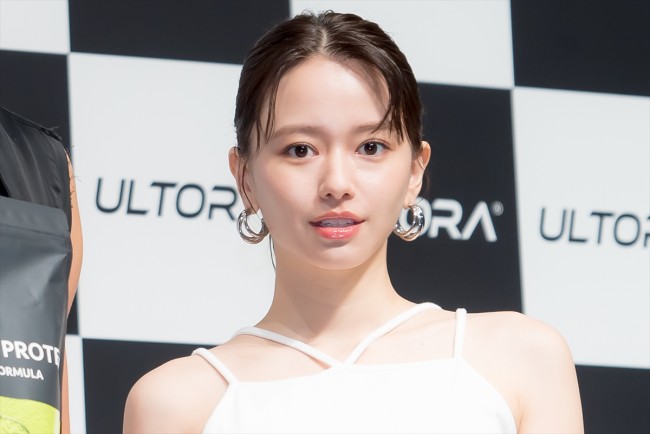 山本舞香、ULTORA／アンバサダー就任＆新CM記者発表会に登場