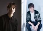 映画『メカバース：少年とロボット』の日本語吹き替えを務める（左から）小野賢章、花江夏樹