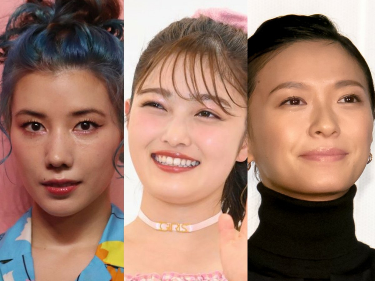 (左から)仲里依紗、井上咲楽、榮倉奈々
