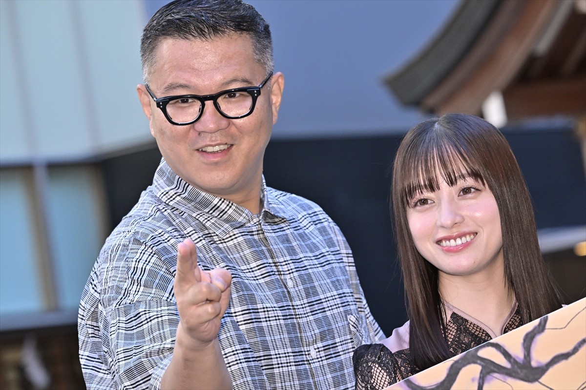 橋本環奈、縁結びに「すごく新鮮な気持ち」　ジャニ―スWEST・重岡大毅とイベント登場