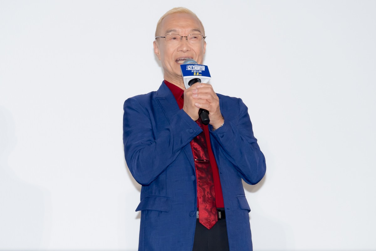 劇場版シティーハンター 天使の涙(エンジェルダスト)』聖地新宿舞台あいさつに出席した神谷明