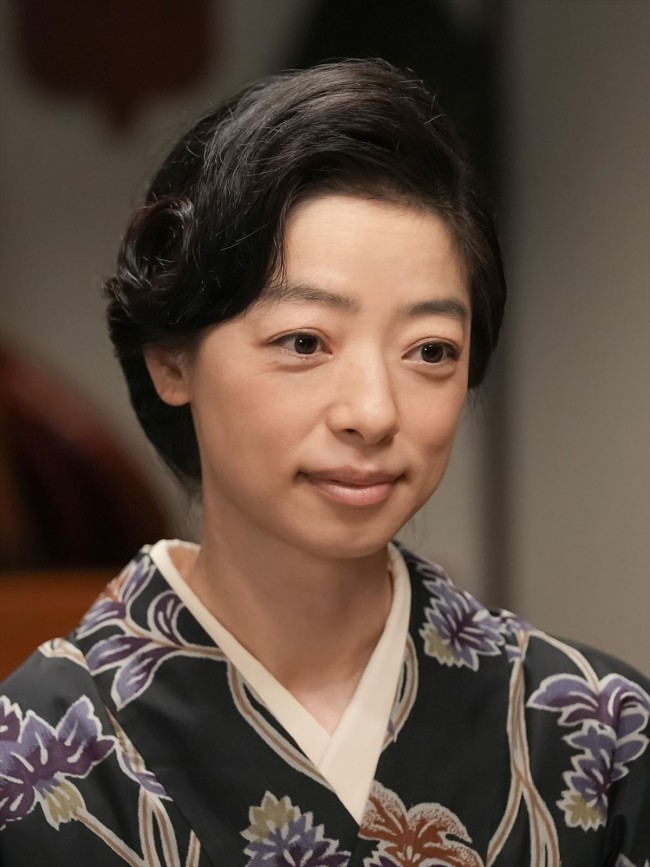 連続テレビ小説『ブギウギ』に出演する市川実和子