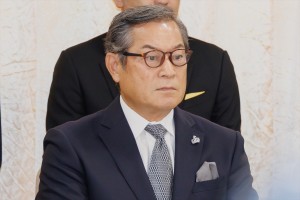 松平健、日本テレビ開局70年記念舞台『西遊記』製作発表会見に登場