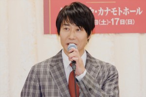 戸次重幸、日本テレビ開局70年記念舞台『西遊記』製作発表会見に登場