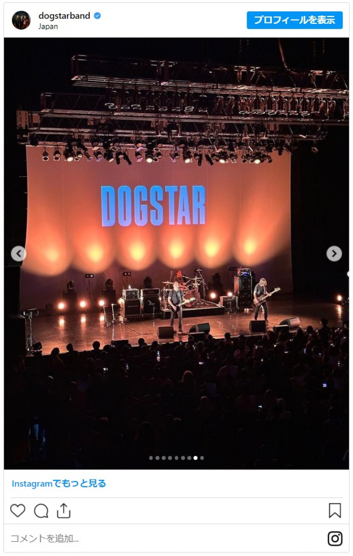 キアヌがライブで来日中　バンドのショットが公開！　MIYAVIとのコラボレーションも