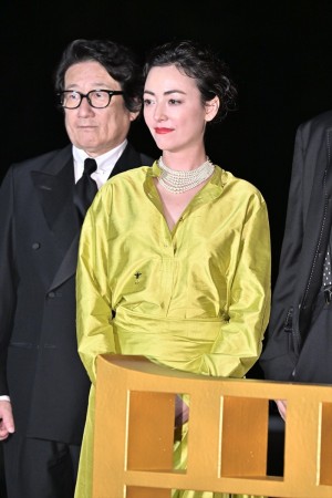 美波、映画『おまえの罪を自白しろ』プレミアイベントに登場