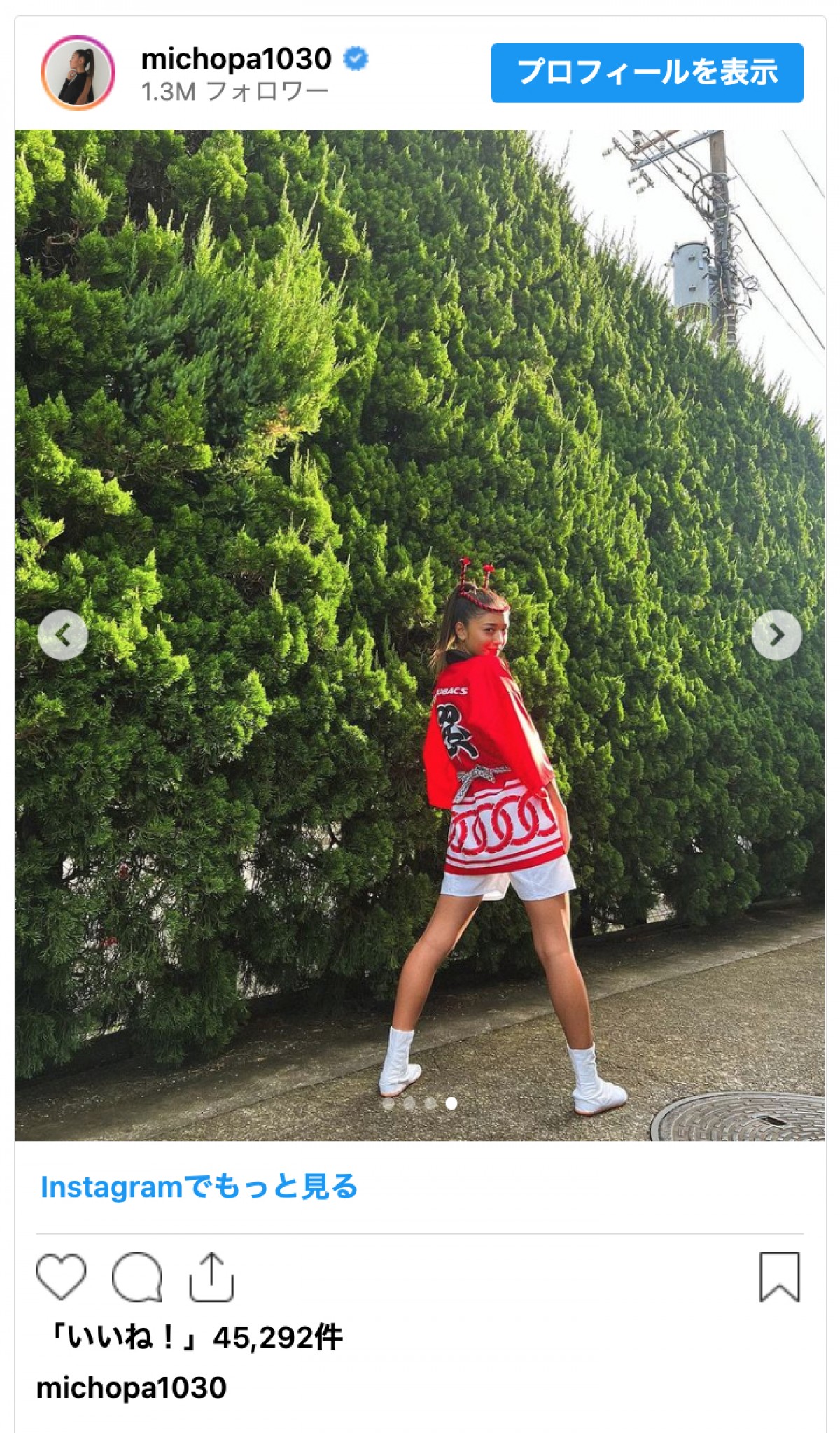 みちょぱ、法被姿の“お祭り女”ショットに「カッコかわいい」と反響