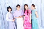 （左から）藤田咲、三森すずこ、七瀬彩夏、小原好美