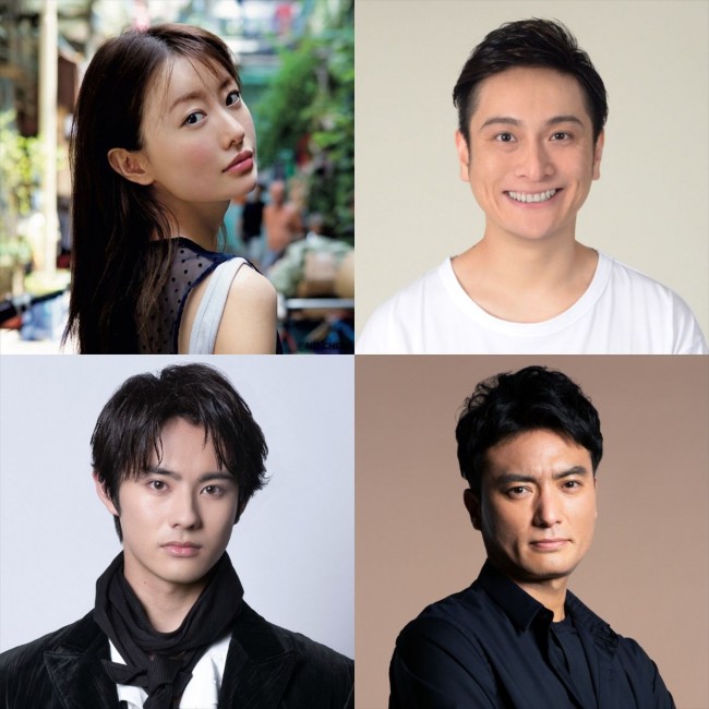 ドラマ『トクメイ!警視庁特別会計係』に出演する(上段左から)松本まりか、JP、(下段左から)前田拳太郎、徳重聡