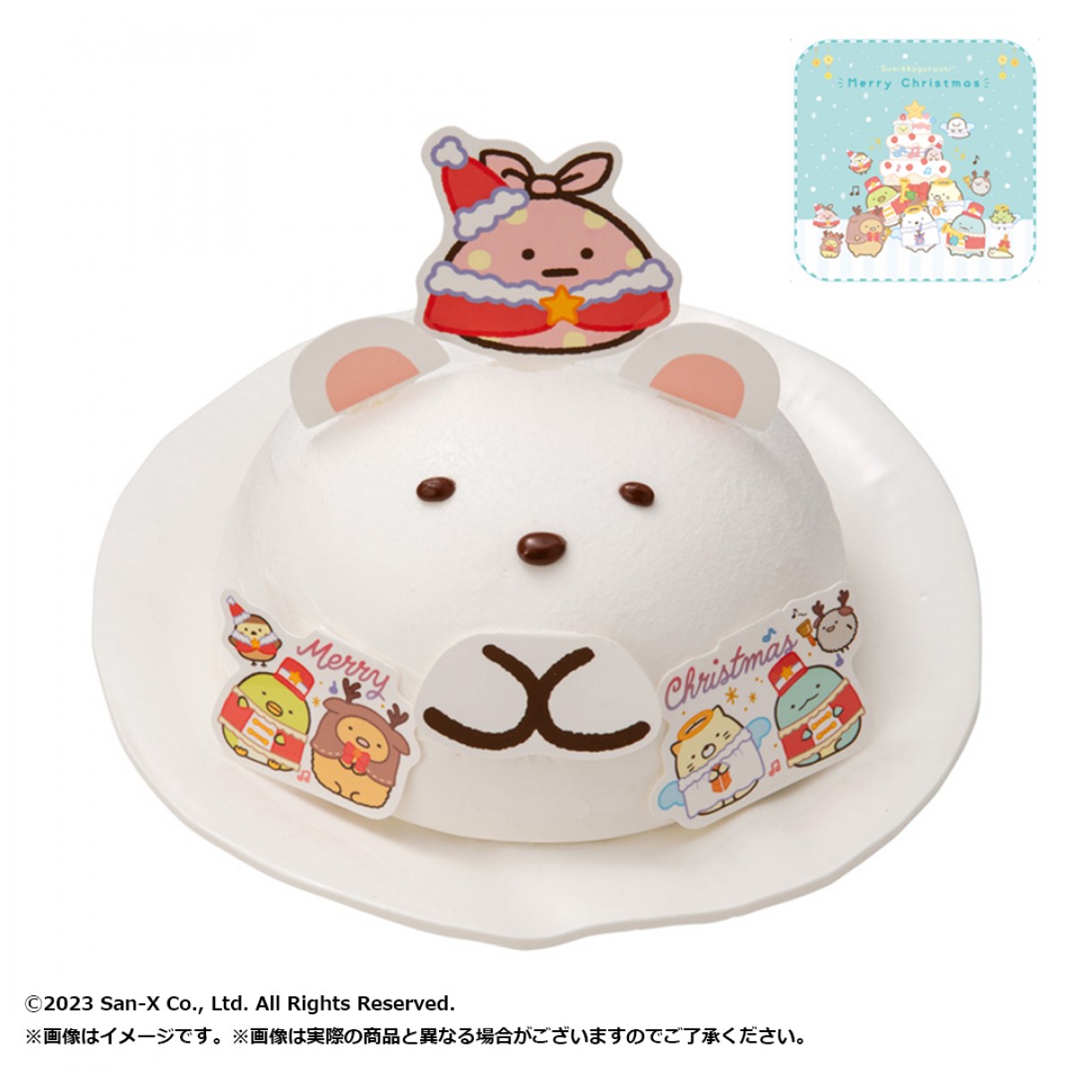 230922_『キャラデコ』クリスマスケーキ