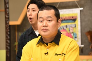 モグライダー・ともしげ、『ジョンソン』囲み取材に登場