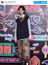 市村優汰、ガルアワのオフショを公開　※「市村優汰」インスタグラム