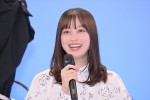 橋本環奈、月10ドラマ『トクメイ！警視庁特別会計係』制作発表に登場