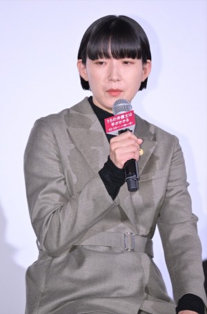 江口のりこ、『うちの弁護士は手がかかる』完成披露試写会・舞台挨拶に登場