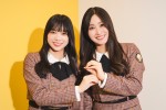 （左から）山口陽世、潮紗理菜