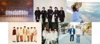 11月20日放送の『CDTVライブ！ライブ！』に出演する（上段左から）＝LOVE、A.B.C‐Z、仲宗根泉（下段左から）なにわ男子、Hi‐Fi Un！corn、FUNKY MONKEY BΛBY'S