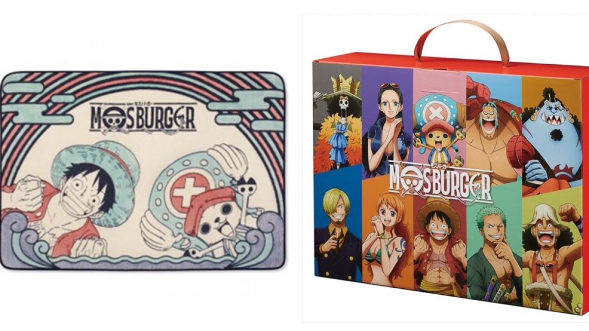 ONE PIECE』×「モスバーガー」の“コラボ福袋”が発売決定！ Tシャツなど