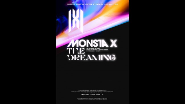 MONSTA X : THE DREAMINGのメインビジュアル