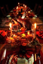 映画『サンクスギビング』感謝祭のディナーテーブル
