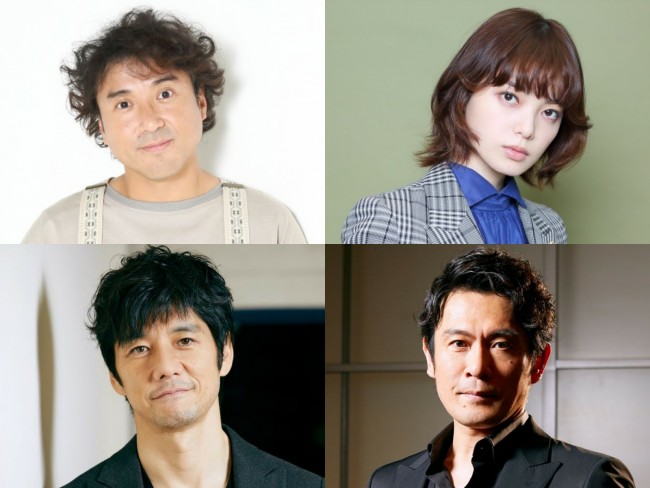 (左上から時計回りで)ムロツヨシ、平手友梨奈、内野聖陽、西島秀俊