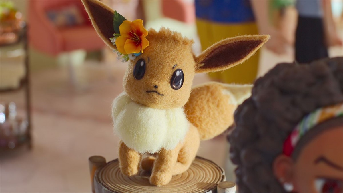 コダック、ピカチュウ、イーブイも！　Netflix『ポケモンコンシェルジュ』、ポケモンたちの場面写真到着