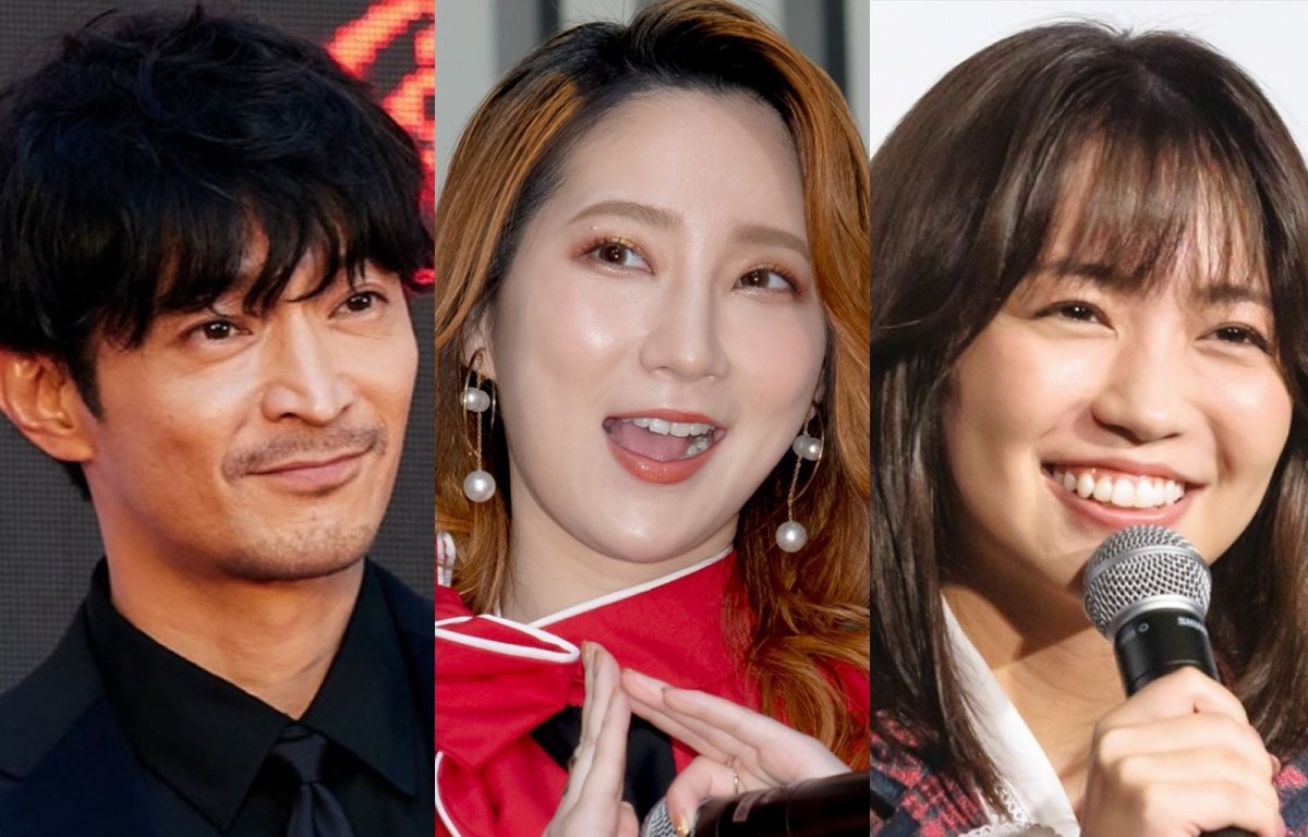 (左から)津田健次郎、ファーストサマーウイカ、大原優乃