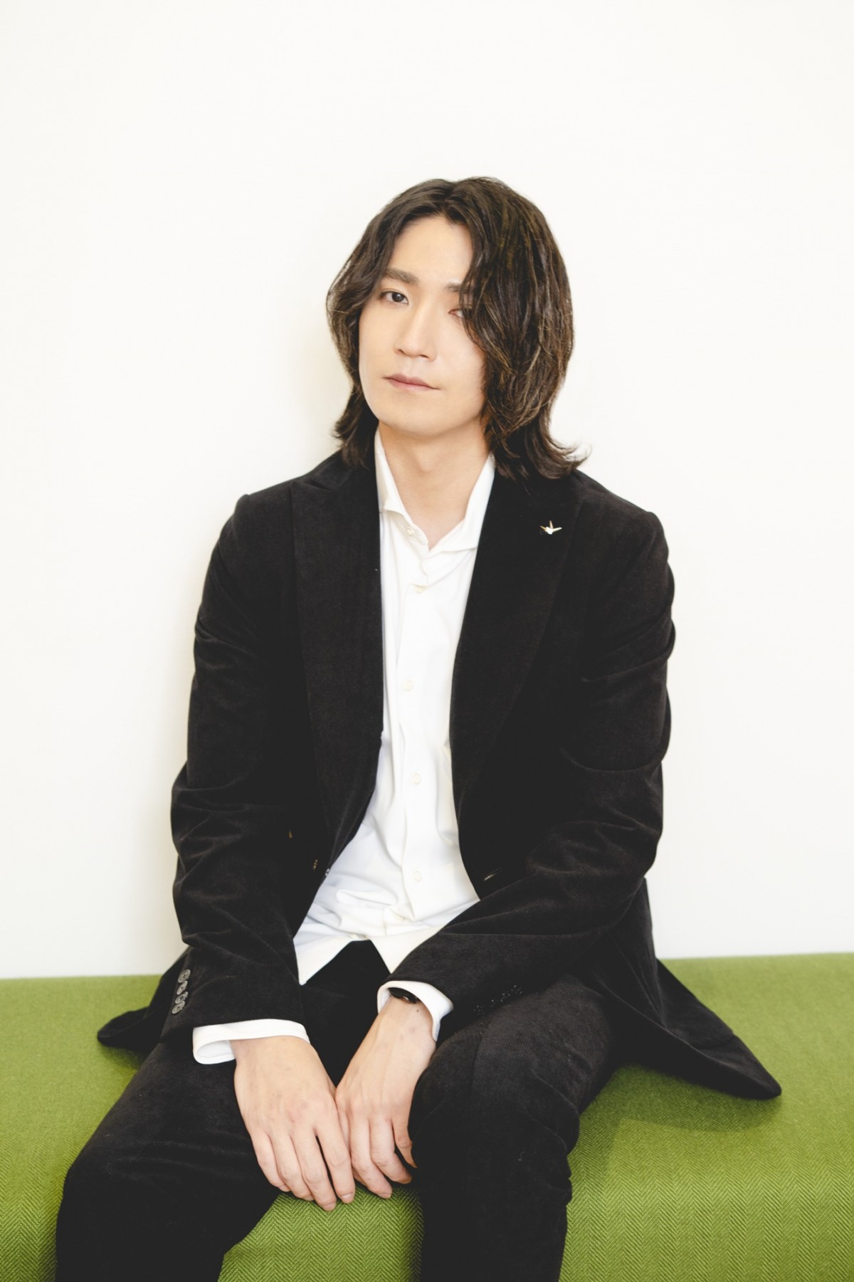 『俺だけレベルアップな件』坂泰斗＆上田麗奈　撮影実施日：2023年12月10日