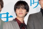 嶋崎斗亜、映画『あの花が咲く丘で、君とまた出会えたら。』初日舞台挨拶に登場