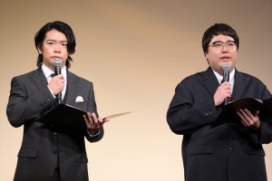 「M-1グランプリ2023」決勝進出者発表会見で司会を務めたマヂカルラブリー