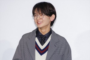 齋藤潤、映画『カラオケ行こ！』完成披露試写会に登場