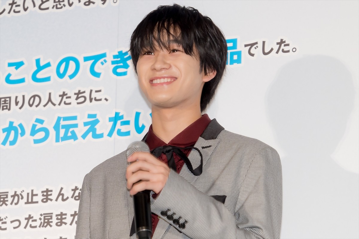 水上恒司、特攻隊員役を務めた映画で感じた熱い思いを告白