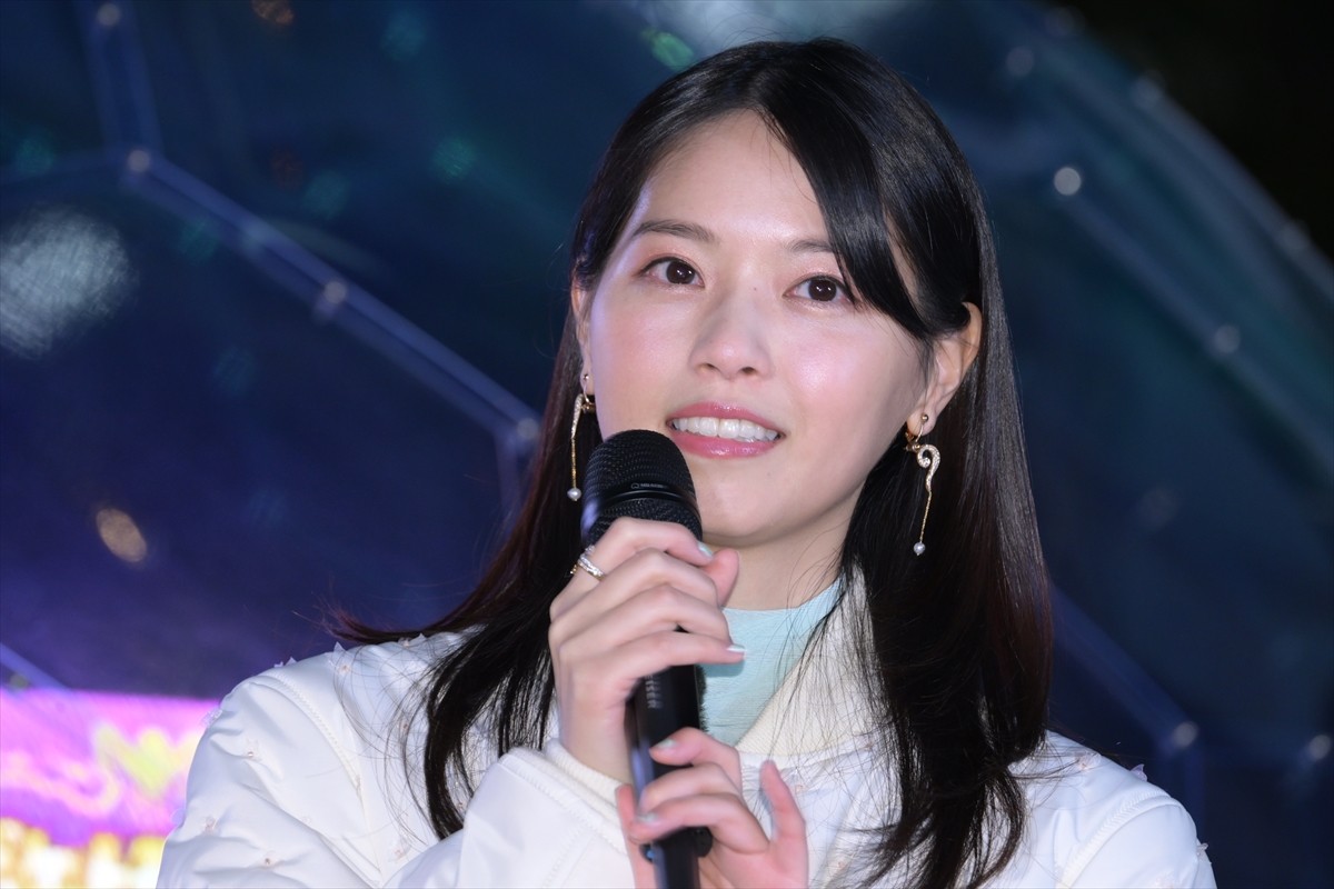 西野七瀬、初の点灯式が大ファンの『ポケモン』で歓喜「すごく嬉しい！」