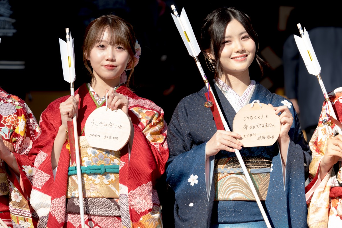 乃木坂46新成人、今年は「乃木坂ピョンピョン世代」　うさぎポーズもバッチリ