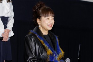 かたせ梨乃、映画『BAD CITY』初日舞台挨拶に登場