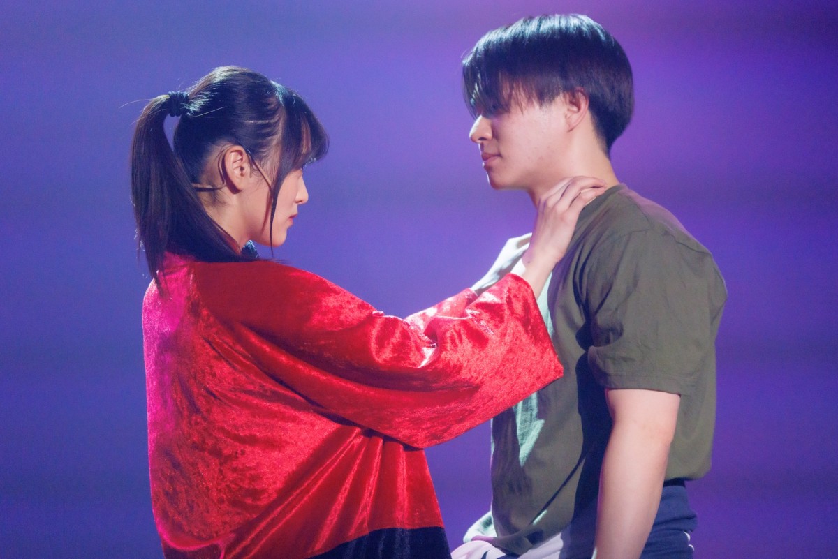 菅井友香、キスシーン＆殺陣アクション　櫻坂46卒業後初舞台『新・幕末純情伝』で“史上最高に美しい沖田総司”を熱演