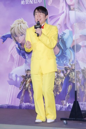 ダンディ坂野、『聖闘士星矢：Knights of the Zodiac バトル・サンクチュアリ』配信記念イベントに登場