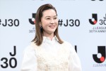 観月ありさ、「Jリーグ 30周年オープニングイベント」に登場